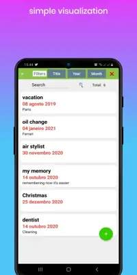 My Memory Help android App screenshot 1